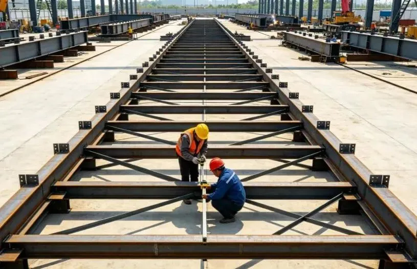 Montage der Stahlkonstruktion vor Ort + integrierter Hebebau-Workflow + wichtige Überlegungen