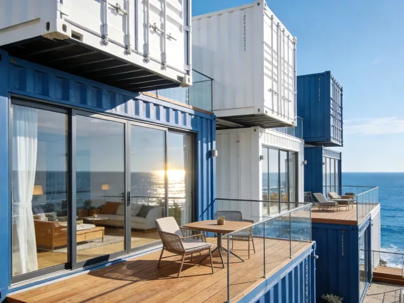 Container-Gästehaus