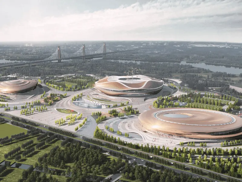 Multifunktionales Stahlkonstruktionsstadion