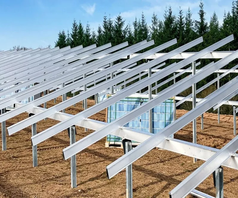 Montagestruktur für Solarmodule
