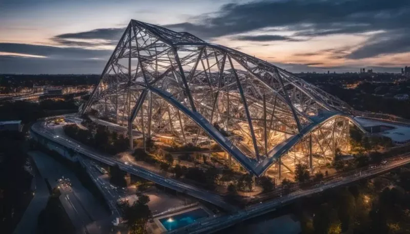 Space Truss-Ausstellungshalle