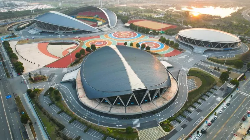 Beliebter internationaler Stadionstahlbau