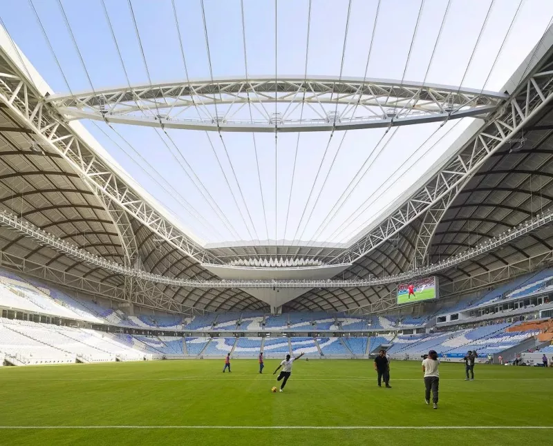 Stadion-Stahlkonstruktionsbau