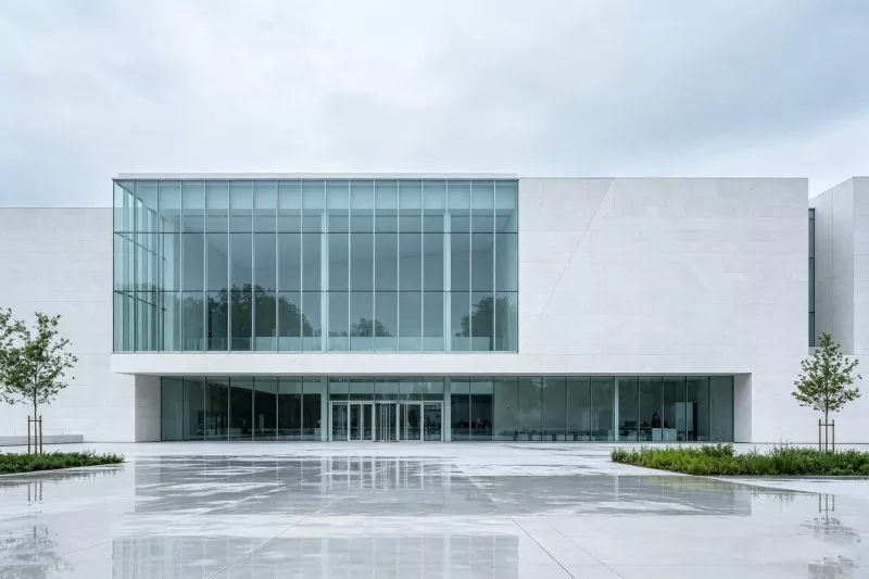 Kunstausstellungshalle für Stahlkonstruktionen