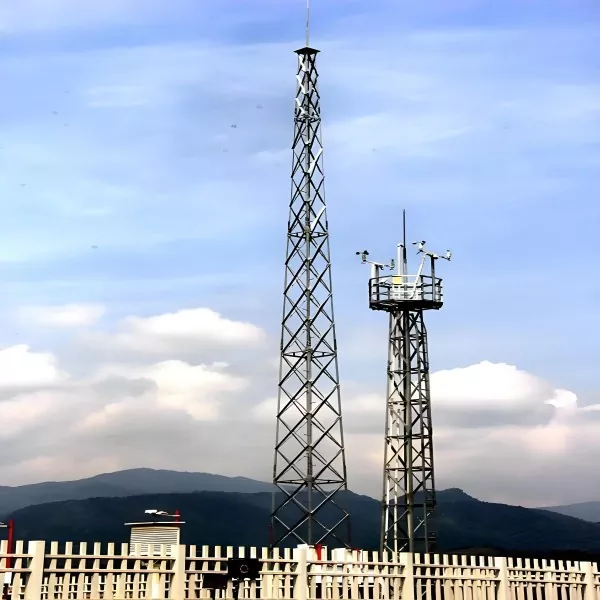 Windmessturm aus Stahl